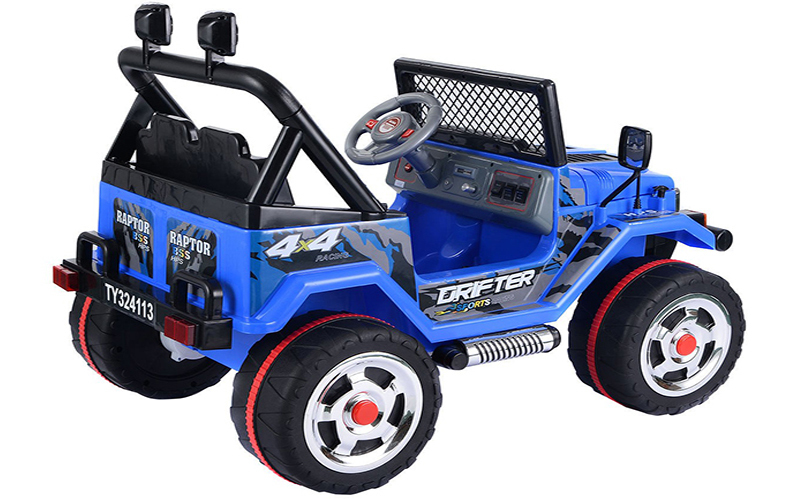 remote controlled jeep with rechargeable battery