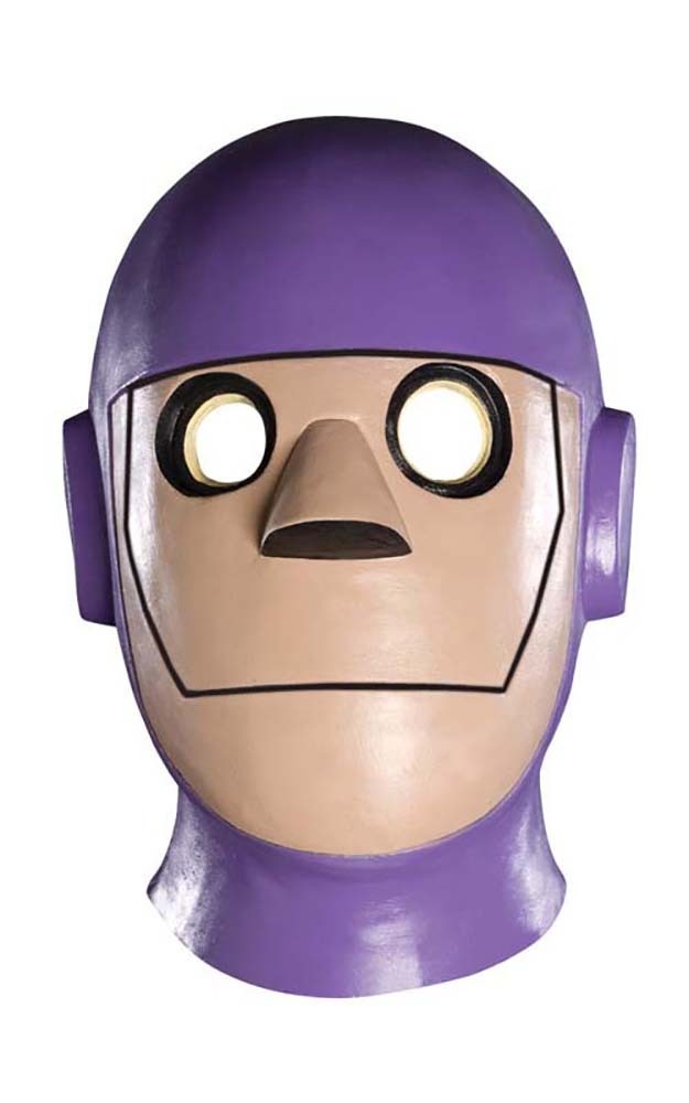 LICENSED SCOOBY DOO FUNLAND ROBOT OVERHEAD LATEX MASK COSTUME ACCESSORY