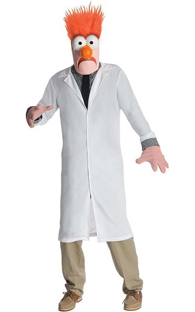 LICENSED BEAKER THE MUPPETS ADULT MENS FANCY DRESS HALLOWEEN COSTUME eBay
