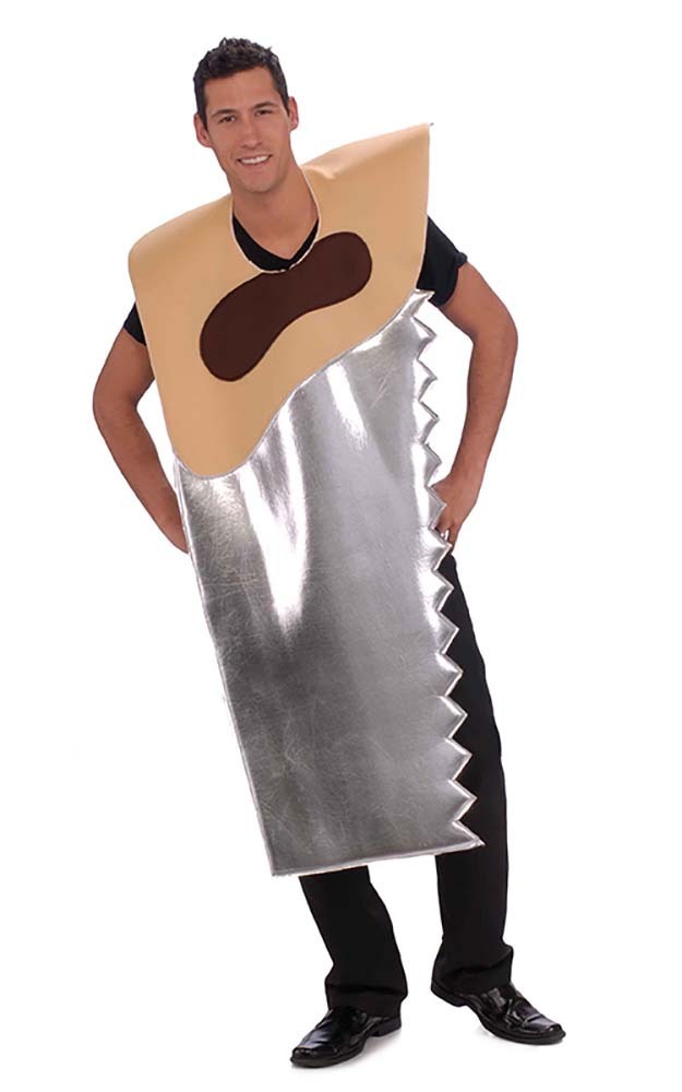 ADULT MENS TRADESMAN SAW TOOL BUILDER FANCY DRESS TRADIE COSTUME eBay