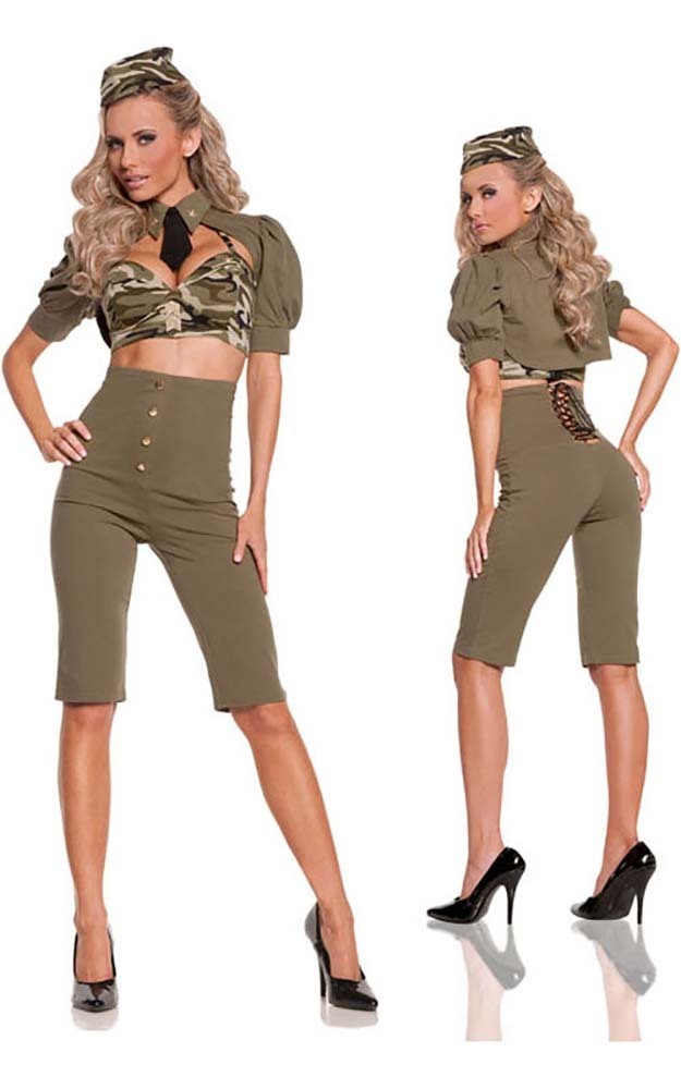 retro 1940 39 s army uniform adults costume costume crazy the nightmare before christmas rings