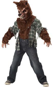 Howling At The Moon Werewolf Child Costume