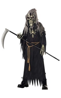 Grim Reaper Dark Messenger Child Costume
