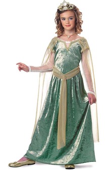 Queen Guinevere Child Medieval Costume