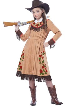 Cowgirl Annie Oakley Child Western Costume