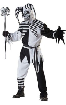 Nobody’s Fool Adult Clown Jester Costume