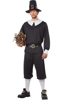 Pilgrim Man Adult Thanksgiving Costume