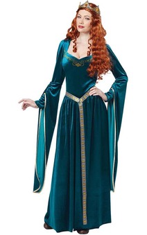 Lady Guinevere Adult Medieval Renaissance Costume