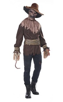Killer In The Cornfield Scarecrow Adult Evil Scary Costume