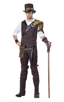 Steampunk Adventurer Adult Professor Costume