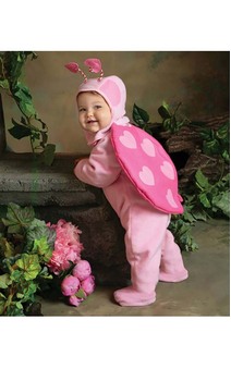 Infant Toddler Deluxe Pink Ladybug Animal