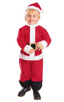 Little Santa Child Costume