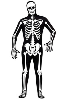 Skeleton 2nd Skin Adult Costume
