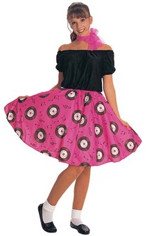 50s Rock n Roll Girl Adult Costume