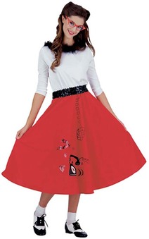 50s Jitterbug Girl Adult Costume