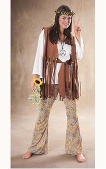 Hippie Love Child Adult 60s Costume