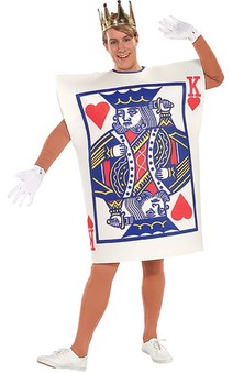 King Of Hearts Card Adult Costume