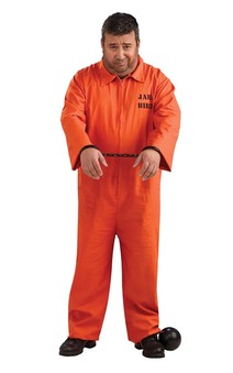 Prisoner Adult Plus Costume