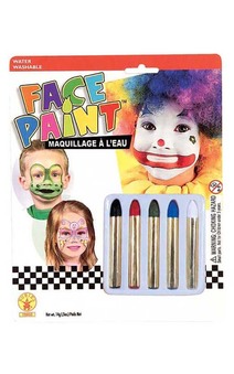 4 Face Painting Sticks 
