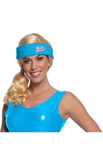 Exercise Barbie Adult Wig