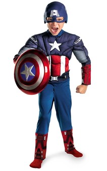 The Avengers Captain America Child Costume