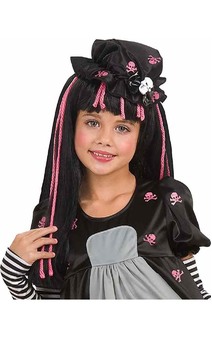 Goth Doll-ista Child Halloween Wig