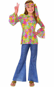 Flower Hippy Child Hippie Costume