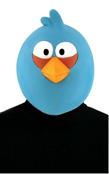 Blue Angry Birds Adult Mask