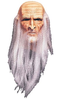 Merlin wizard Latex Mask
