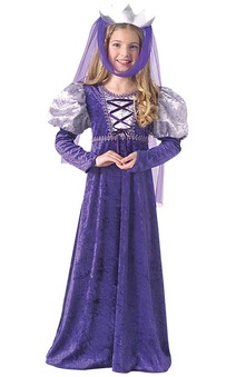 Renaissance Queen Medieval Child Costume