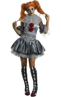 Deluxe Pennywise It Female Adult Womens Costume