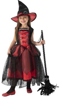 Ruby Witch Child Costume