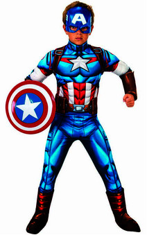 Deluxe Captain America Avengers Child Costume