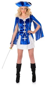 Musketeer Girl Adult Costume