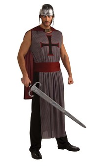 Medieval Crusader Knight Warrior Adult Costume