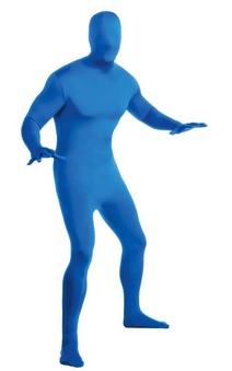 Blue 2nd Skin Adult Costume