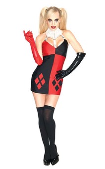 Harley Quinn Batman Villain Adult Costume