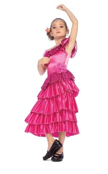 Spanish Princess Flamenco Dancer Child Costume