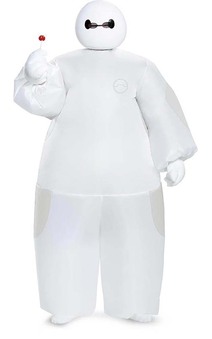 White Baymax Inflatable Child Costume