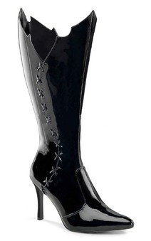 Vampiress Witch Batgirl Adult Boots