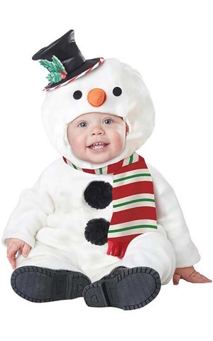 Lil' Snowman Infant & Toddler Christmas Costume