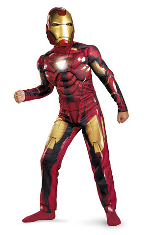 Iron Man Mark V1 light up Child Costume