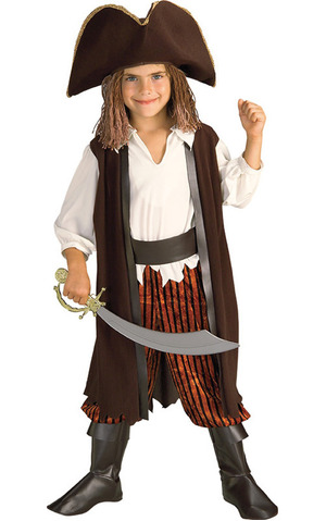 Caribbean Pirate Child Costume