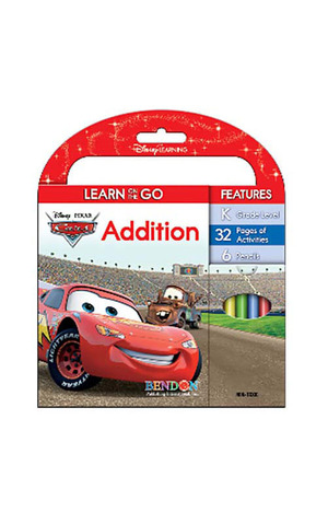 Disney Cars Addition Learn And Go Activity Book