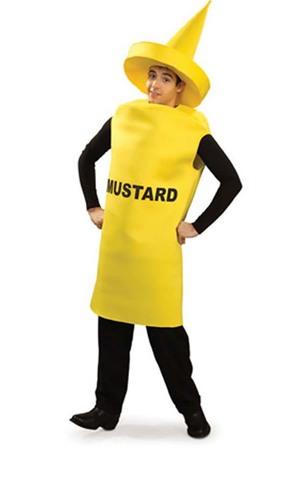 Mustard Bottle Adult Costume