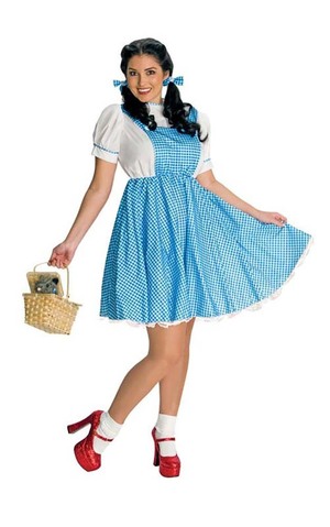 Dorothy Wizard Of Oz Adult Plus Costume