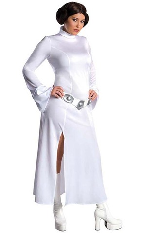 Priness Leia Adult Plus Star Wars Costume