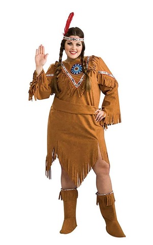 Native American Indian Girl Adult Costume