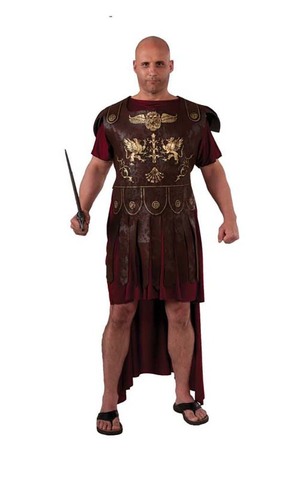 Roman Soldier Adult Plus Costume