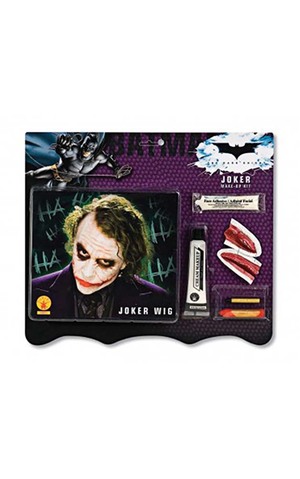 The Joker Wig And Make Up Kit Batman Costume Accessory